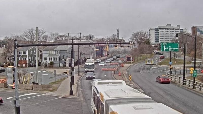 Mac Donald Bridge - Dartmouth bound