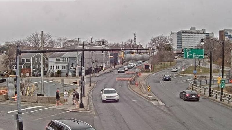 Mac Donald Bridge - Dartmouth bound
