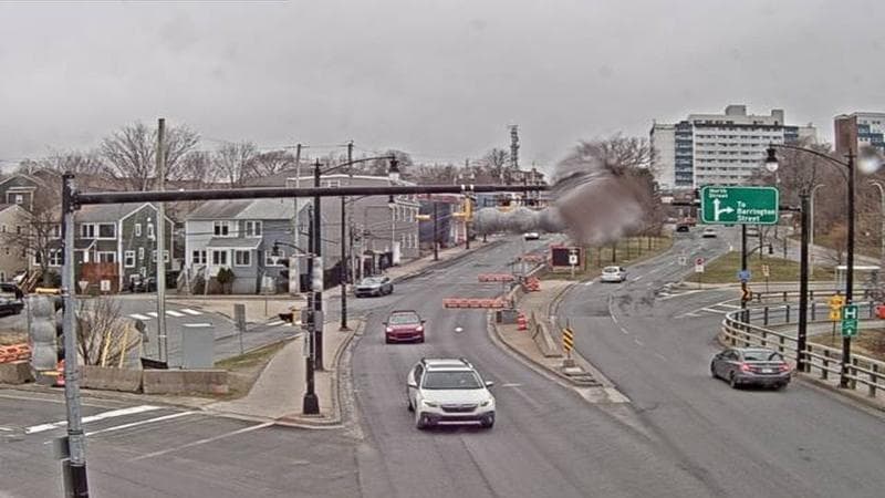 Mac Donald Bridge - Dartmouth bound