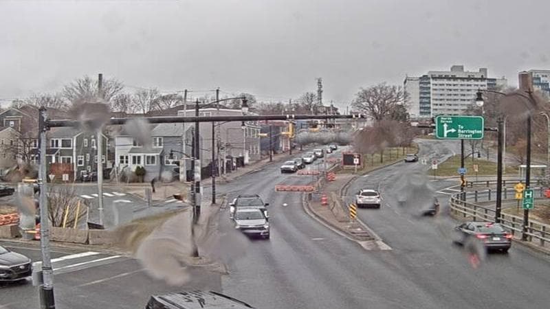 Mac Donald Bridge - Dartmouth bound