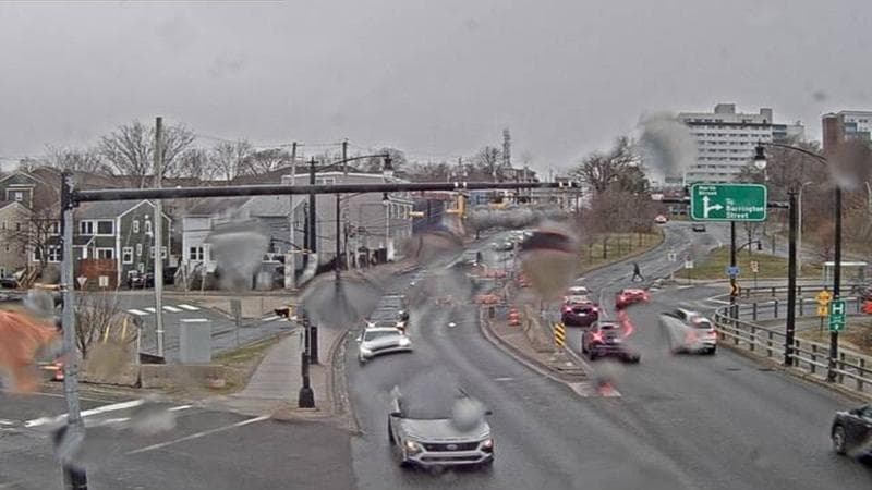 Mac Donald Bridge - Dartmouth bound