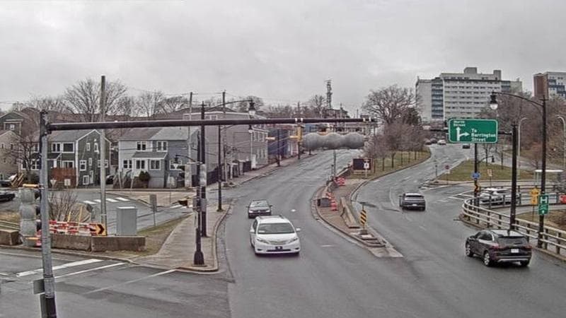 Mac Donald Bridge - Dartmouth bound
