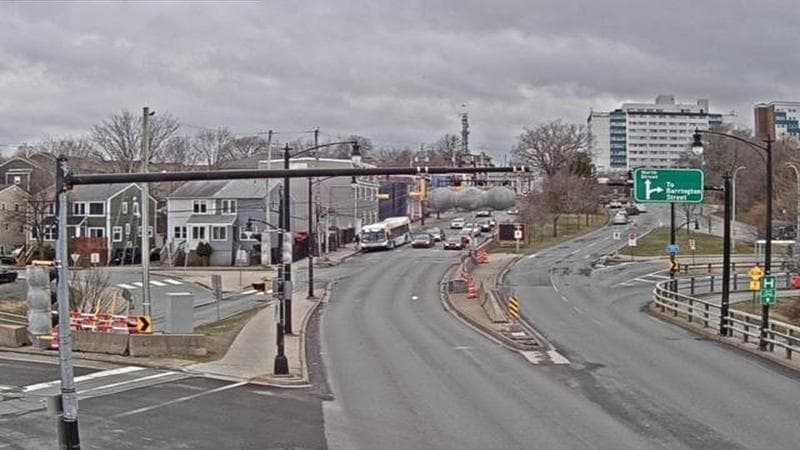 Mac Donald Bridge - Dartmouth bound