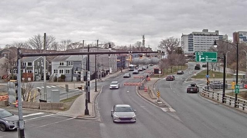 Mac Donald Bridge - Dartmouth bound