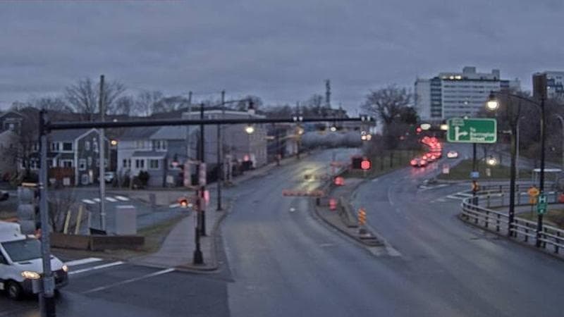 Mac Donald Bridge - Dartmouth bound