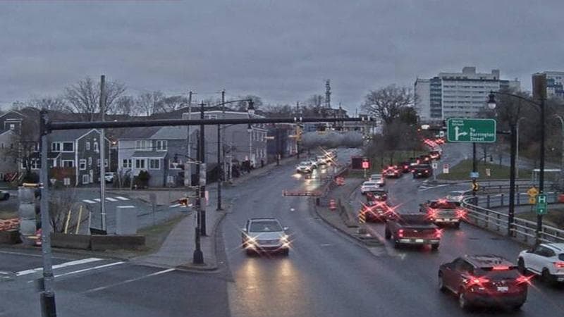 Mac Donald Bridge - Dartmouth bound