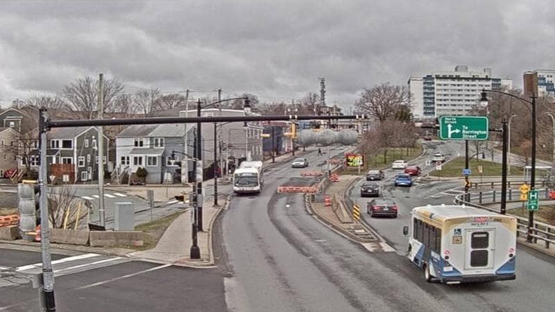 Mac Donald Bridge - Dartmouth bound