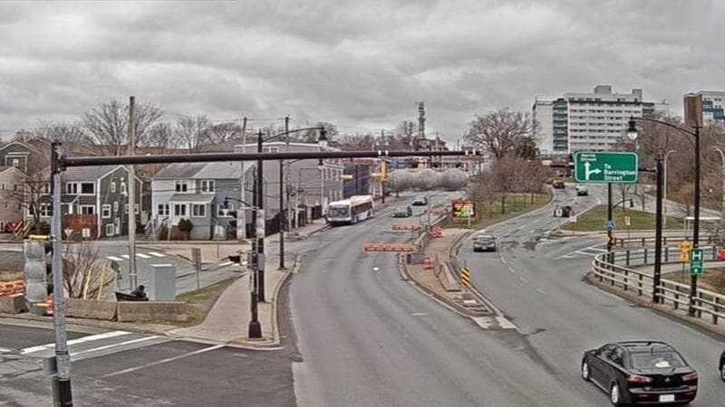 Mac Donald Bridge - Dartmouth bound