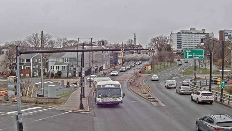 Mac Donald Bridge - Dartmouth bound