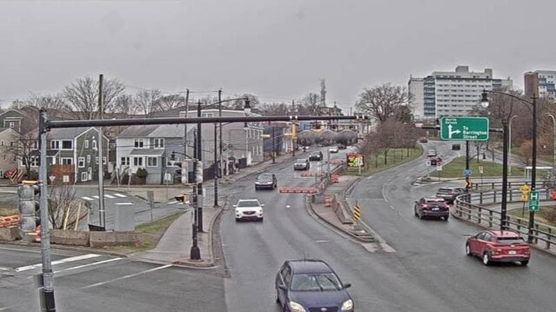 Mac Donald Bridge - Dartmouth bound