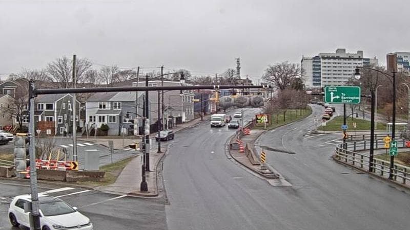 Mac Donald Bridge - Dartmouth bound