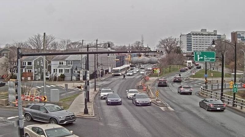 Mac Donald Bridge - Dartmouth bound