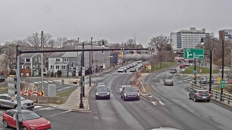 Mac Donald Bridge - Dartmouth bound