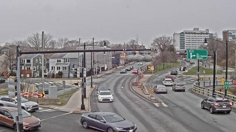 Mac Donald Bridge - Dartmouth bound