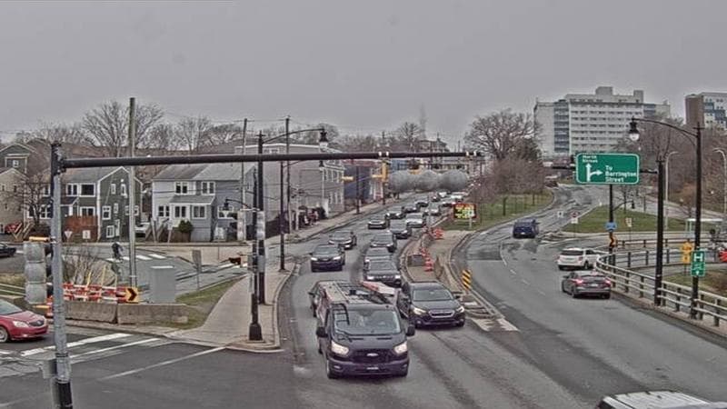 Mac Donald Bridge - Dartmouth bound