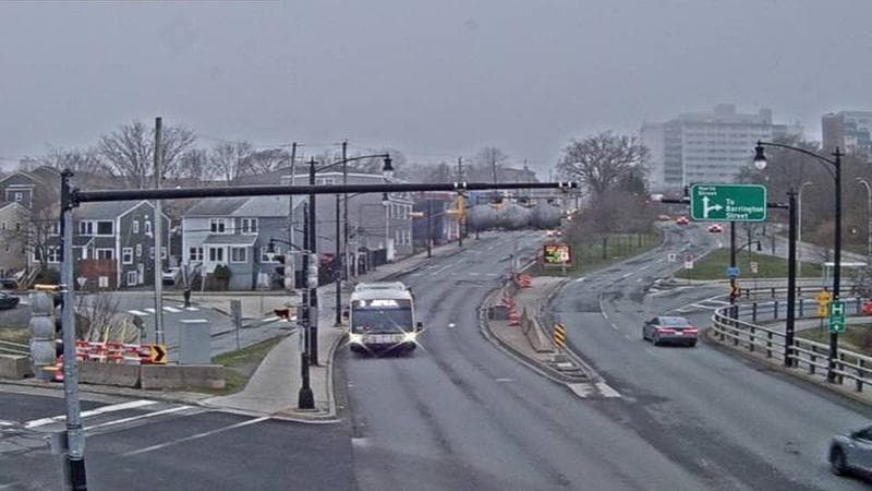 Mac Donald Bridge - Dartmouth bound