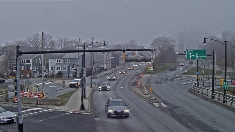 Mac Donald Bridge - Dartmouth bound