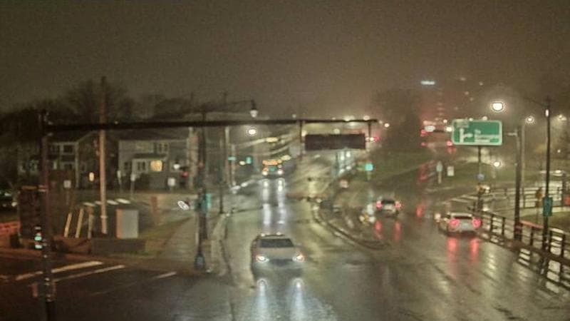 Mac Donald Bridge - Dartmouth bound