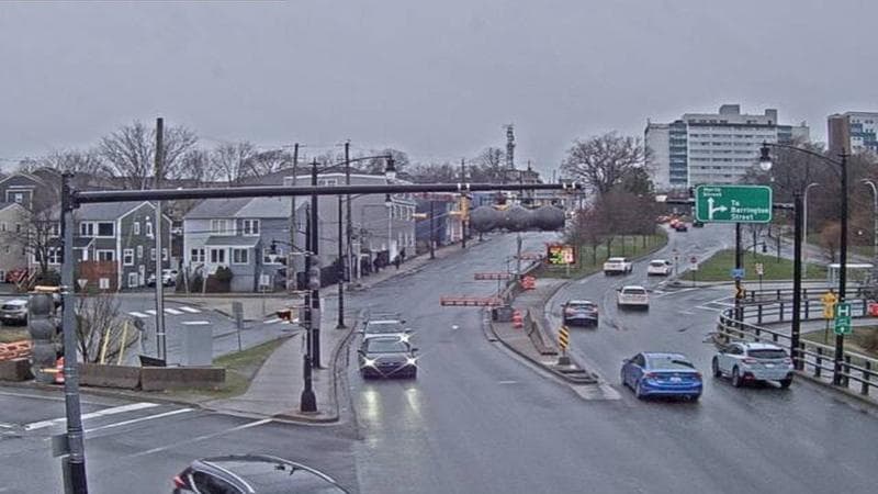 Mac Donald Bridge - Dartmouth bound