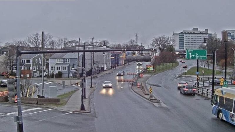 Mac Donald Bridge - Dartmouth bound
