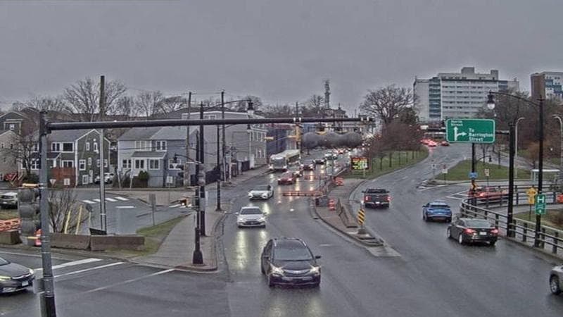 Mac Donald Bridge - Dartmouth bound