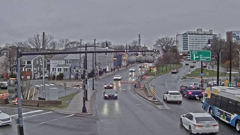 Mac Donald Bridge - Dartmouth bound