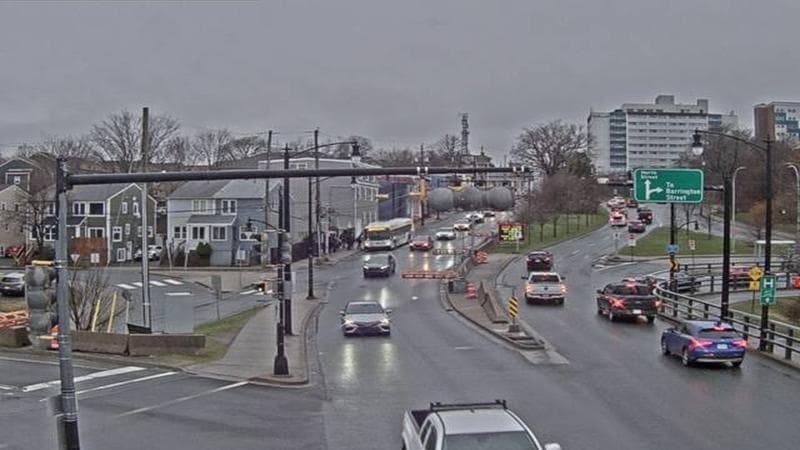 Mac Donald Bridge - Dartmouth bound