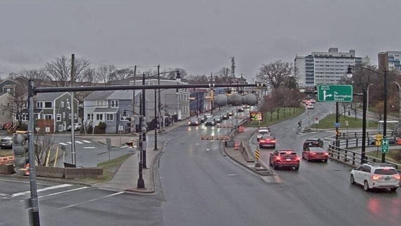 Mac Donald Bridge - Dartmouth bound