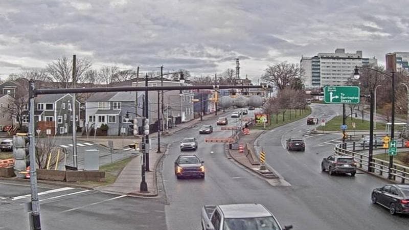 Mac Donald Bridge - Dartmouth bound