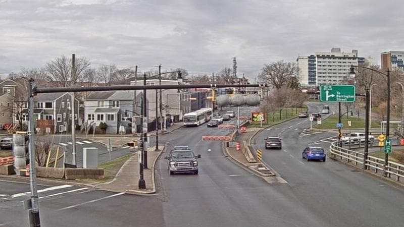 Mac Donald Bridge - Dartmouth bound