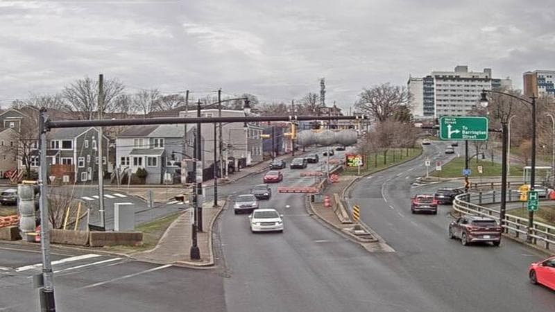 Mac Donald Bridge - Dartmouth bound