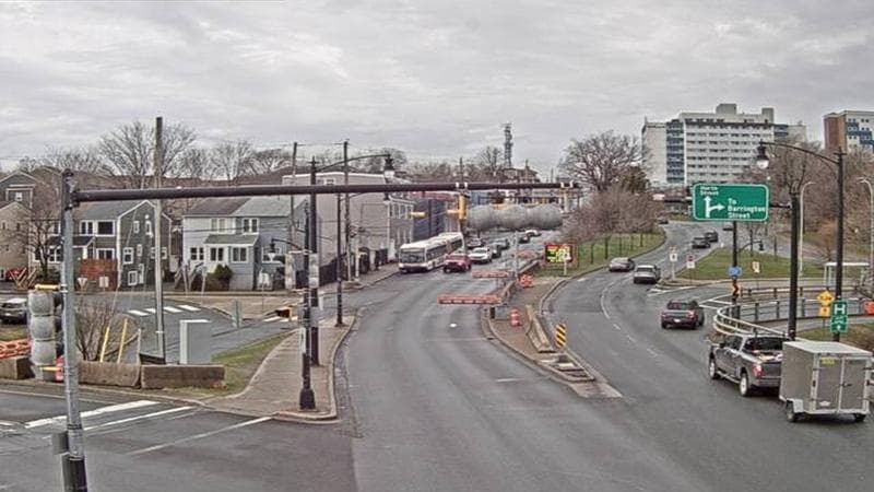Mac Donald Bridge - Dartmouth bound