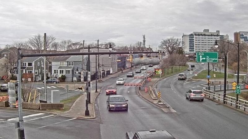 Mac Donald Bridge - Dartmouth bound