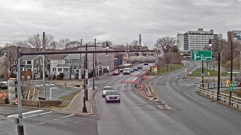 Mac Donald Bridge - Dartmouth bound