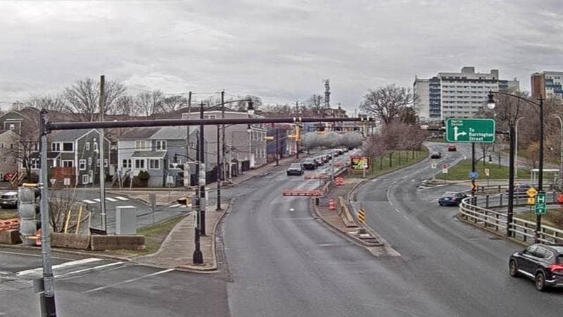 Mac Donald Bridge - Dartmouth bound