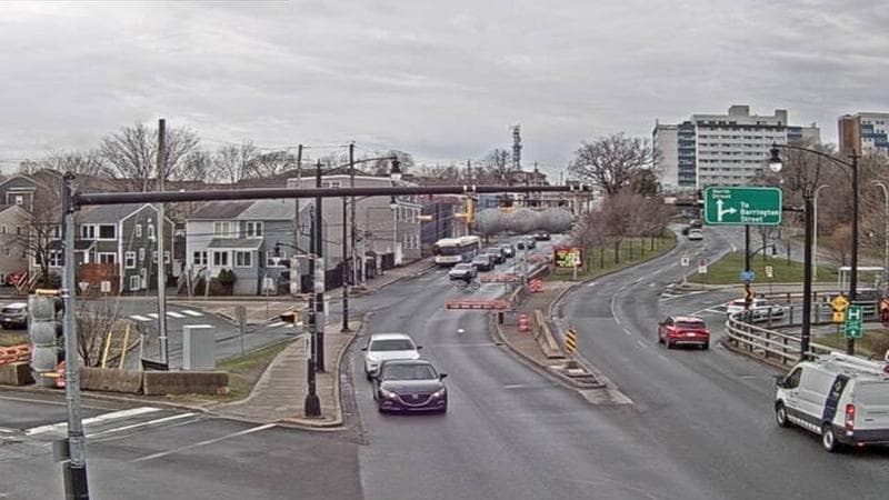 Mac Donald Bridge - Dartmouth bound