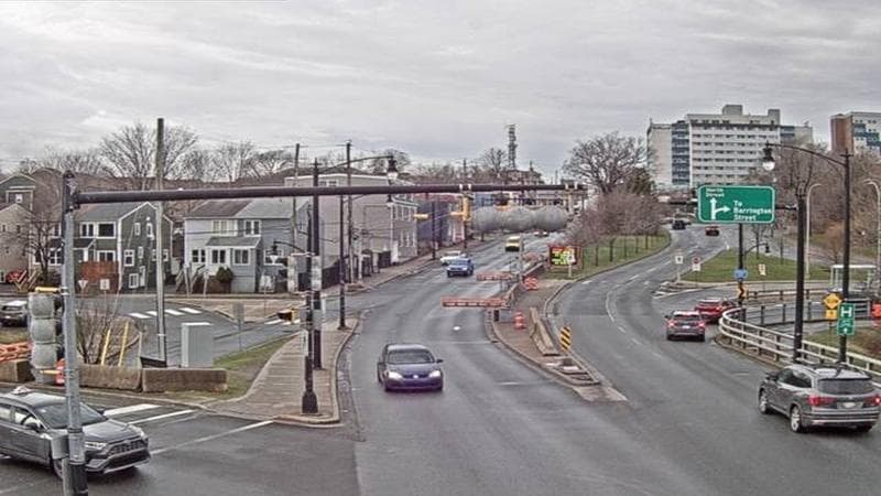 Mac Donald Bridge - Dartmouth bound