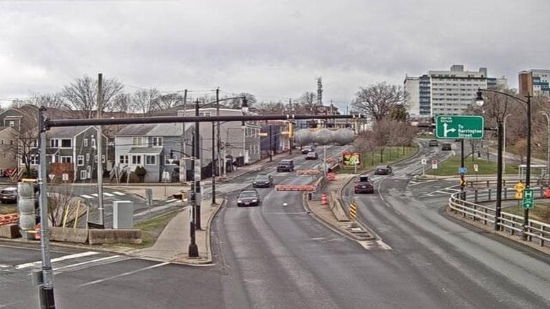 Mac Donald Bridge - Dartmouth bound