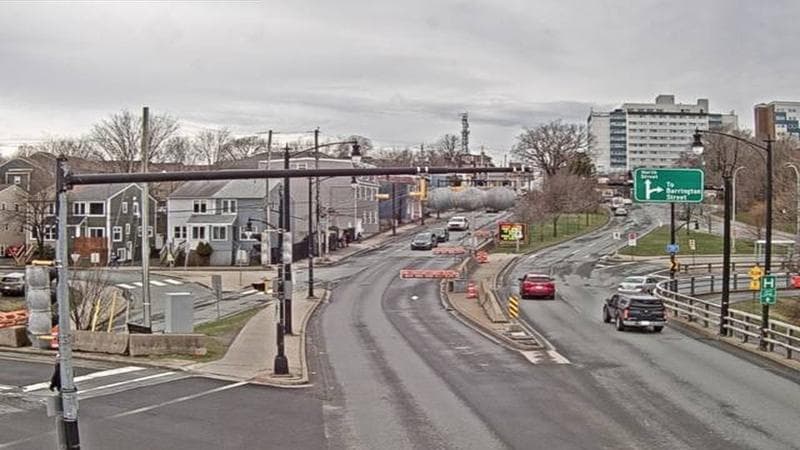 Mac Donald Bridge - Dartmouth bound