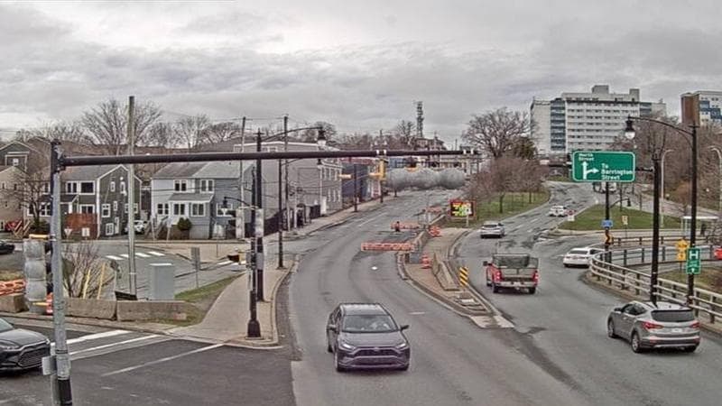 Mac Donald Bridge - Dartmouth bound