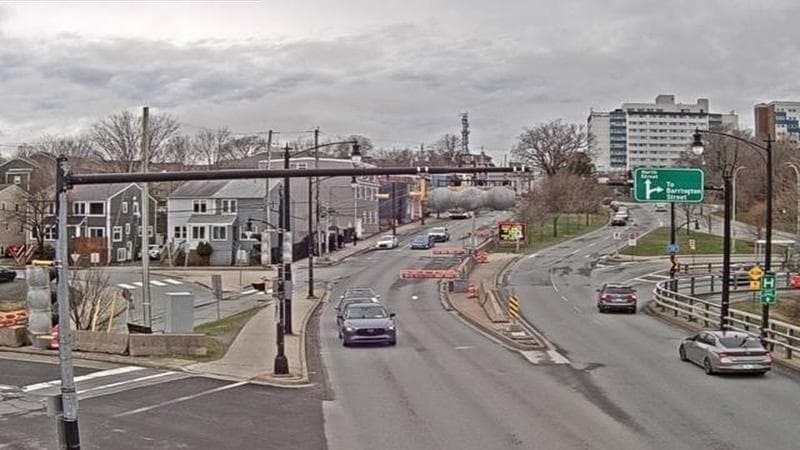 Mac Donald Bridge - Dartmouth bound