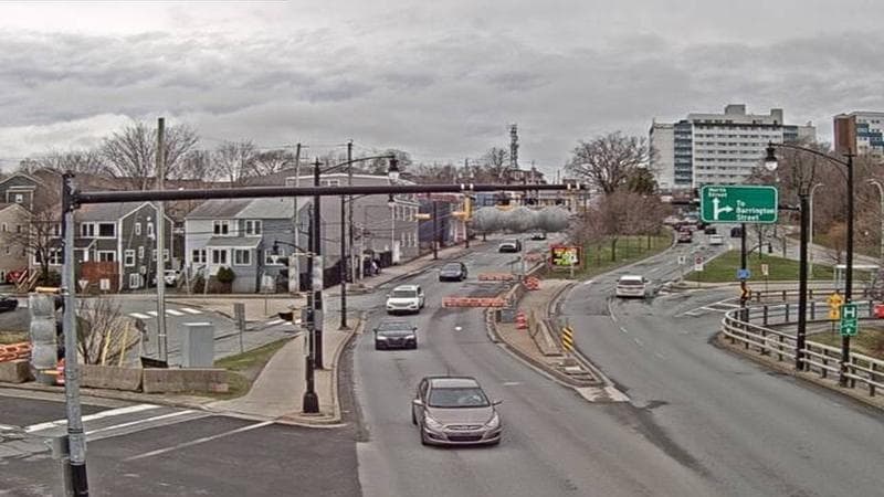 Mac Donald Bridge - Dartmouth bound