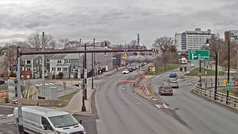 Mac Donald Bridge - Dartmouth bound