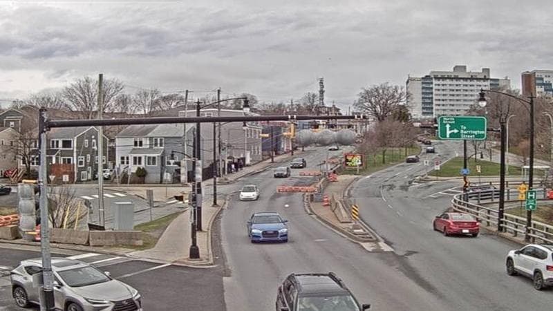 Mac Donald Bridge - Dartmouth bound