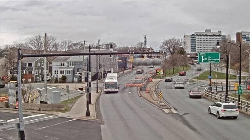 Mac Donald Bridge - Dartmouth bound