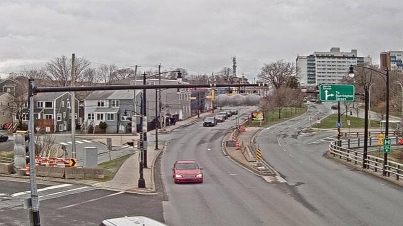 Mac Donald Bridge - Dartmouth bound