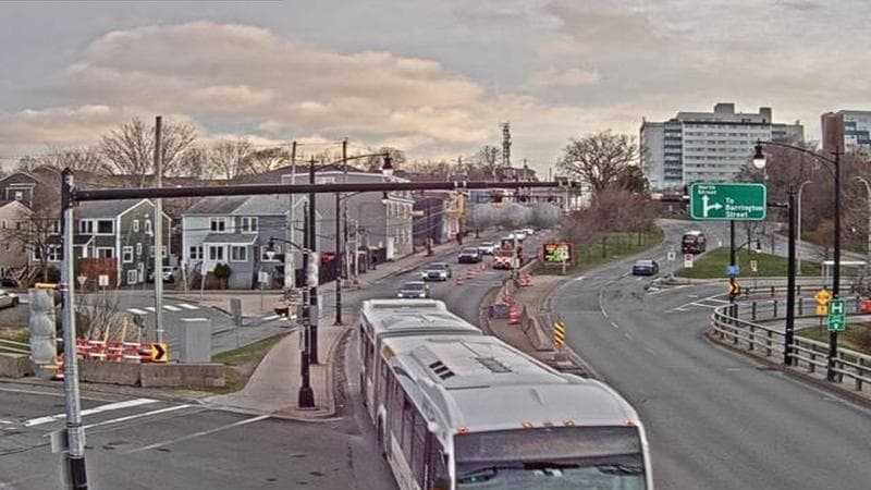 Mac Donald Bridge - Dartmouth bound