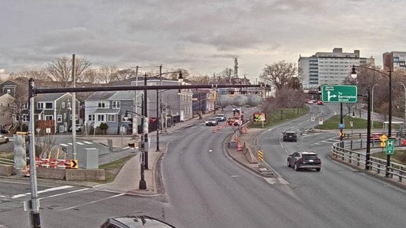 Mac Donald Bridge - Dartmouth bound