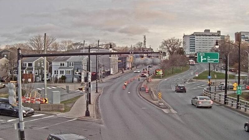 Mac Donald Bridge - Dartmouth bound