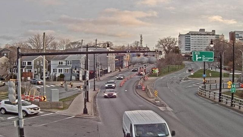 Mac Donald Bridge - Dartmouth bound